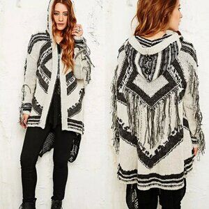 Free People Show Me The Way Fringe Cardigan (XS)